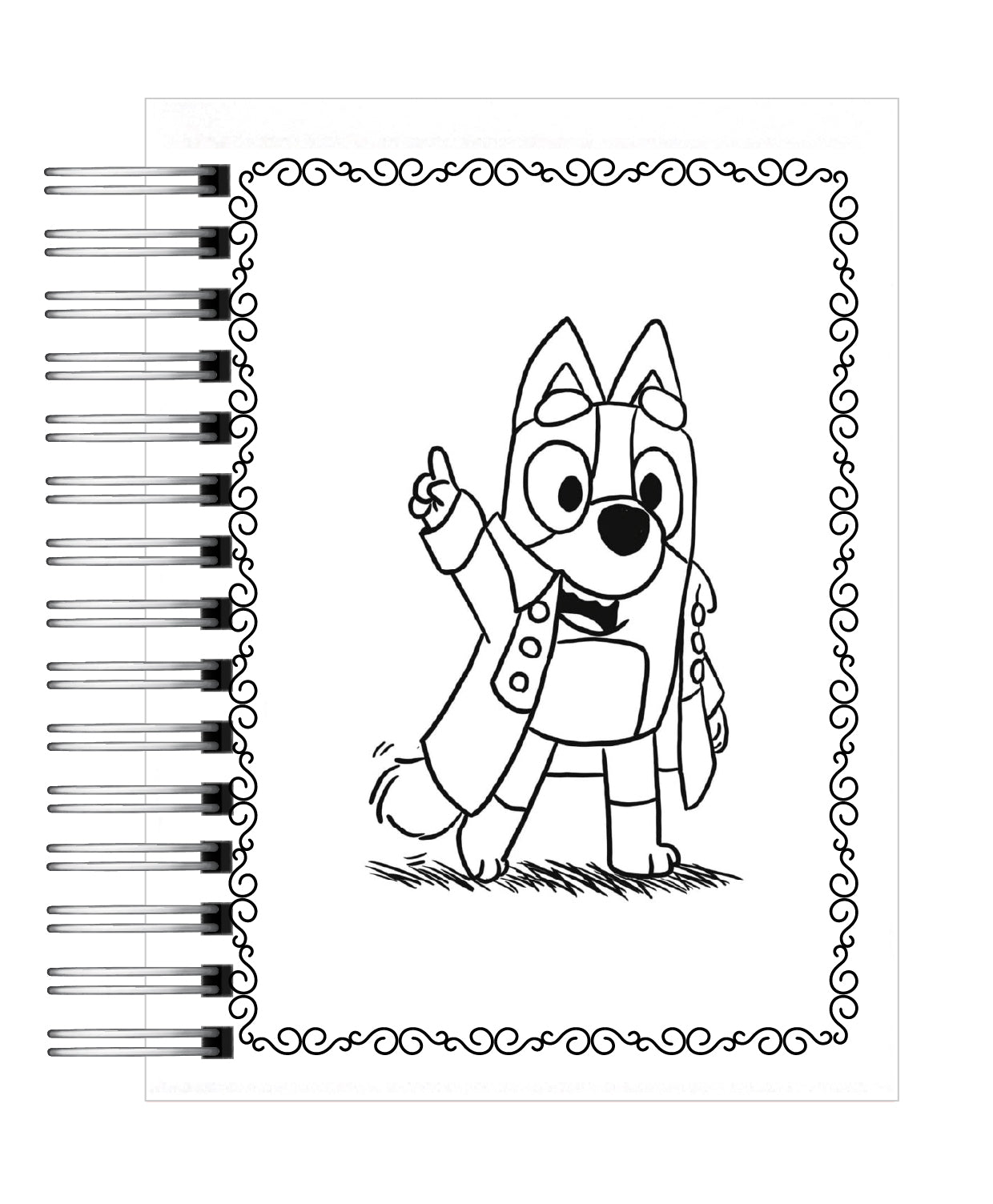 Libro para colorear “Bluey” 6