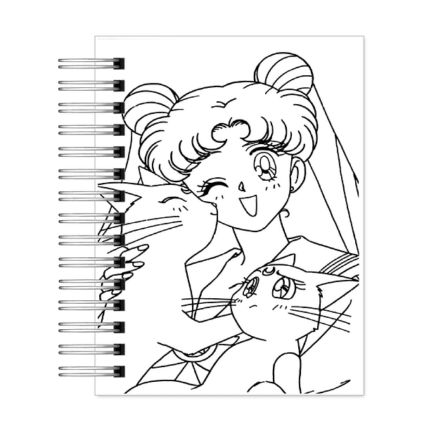 Libro para colorear “Sailor Moon” 6