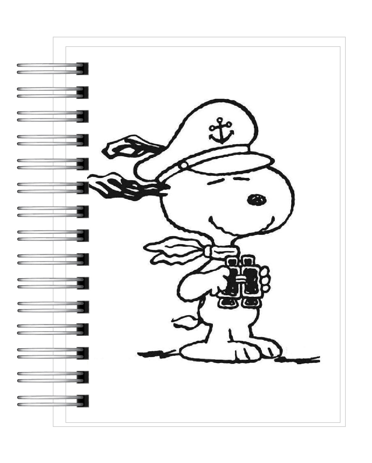 Libro para colorear “Snoopy” 8