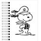 Libro para colorear “Snoopy” - Miniatura 8