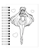 Libro para colorear “Sailor Moon” - Miniatura 7