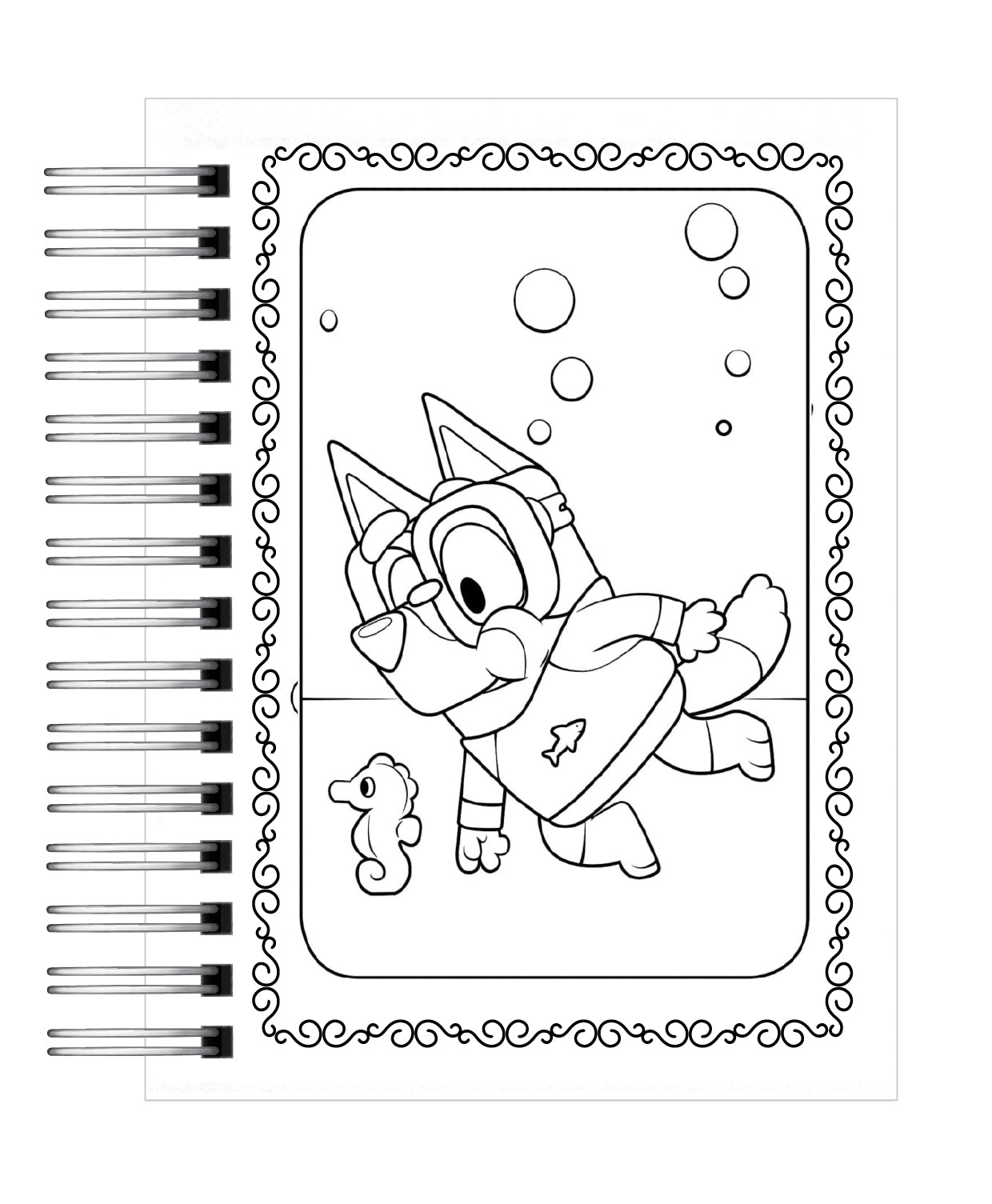 Libro para colorear “Bluey” 8