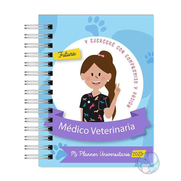 Planner Universitario con profesiones 2025 33