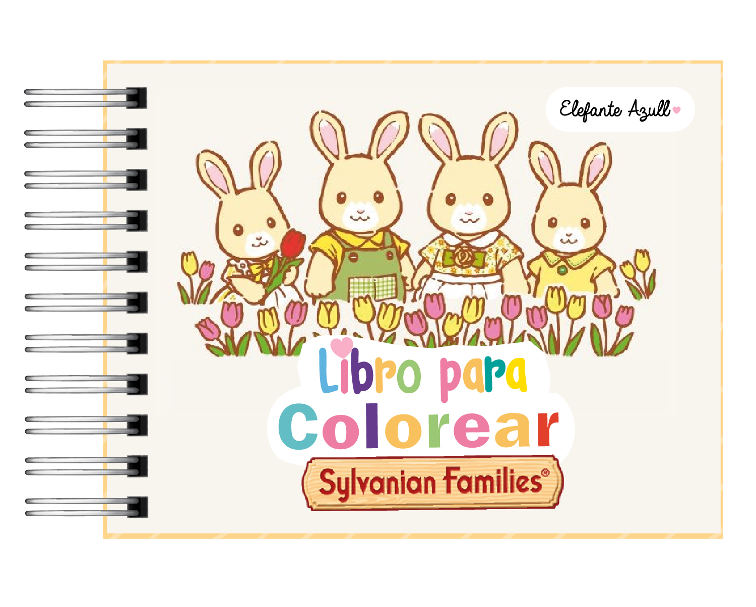 Libro de colorear Sylvanian family 2
