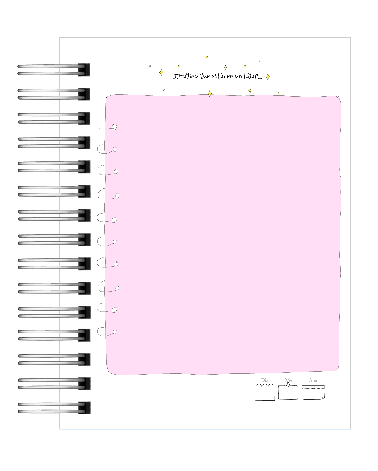 Libreta Cartas a mi bebé en el cielo 3