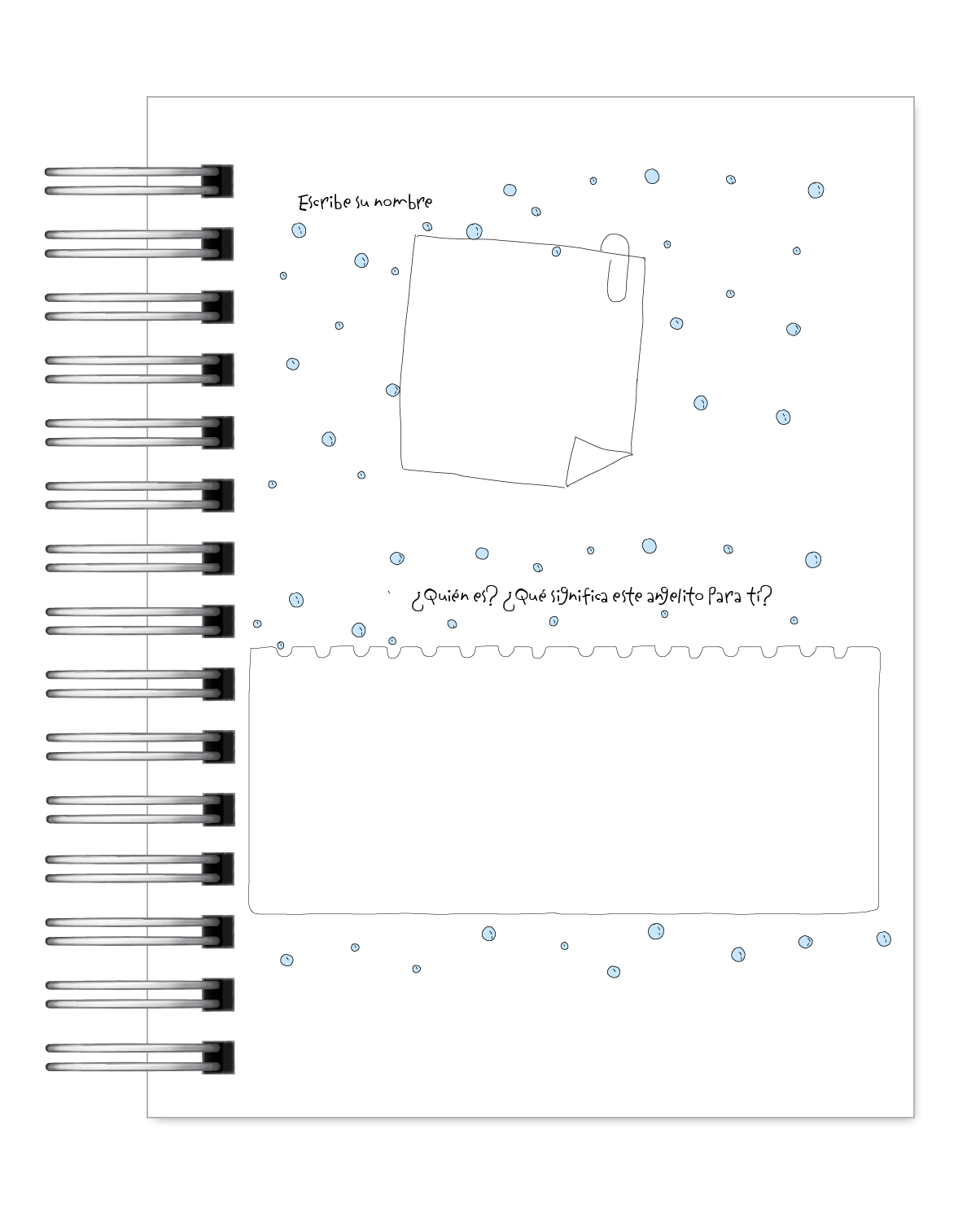 Libreta Cartas a mi bebé en el cielo 4