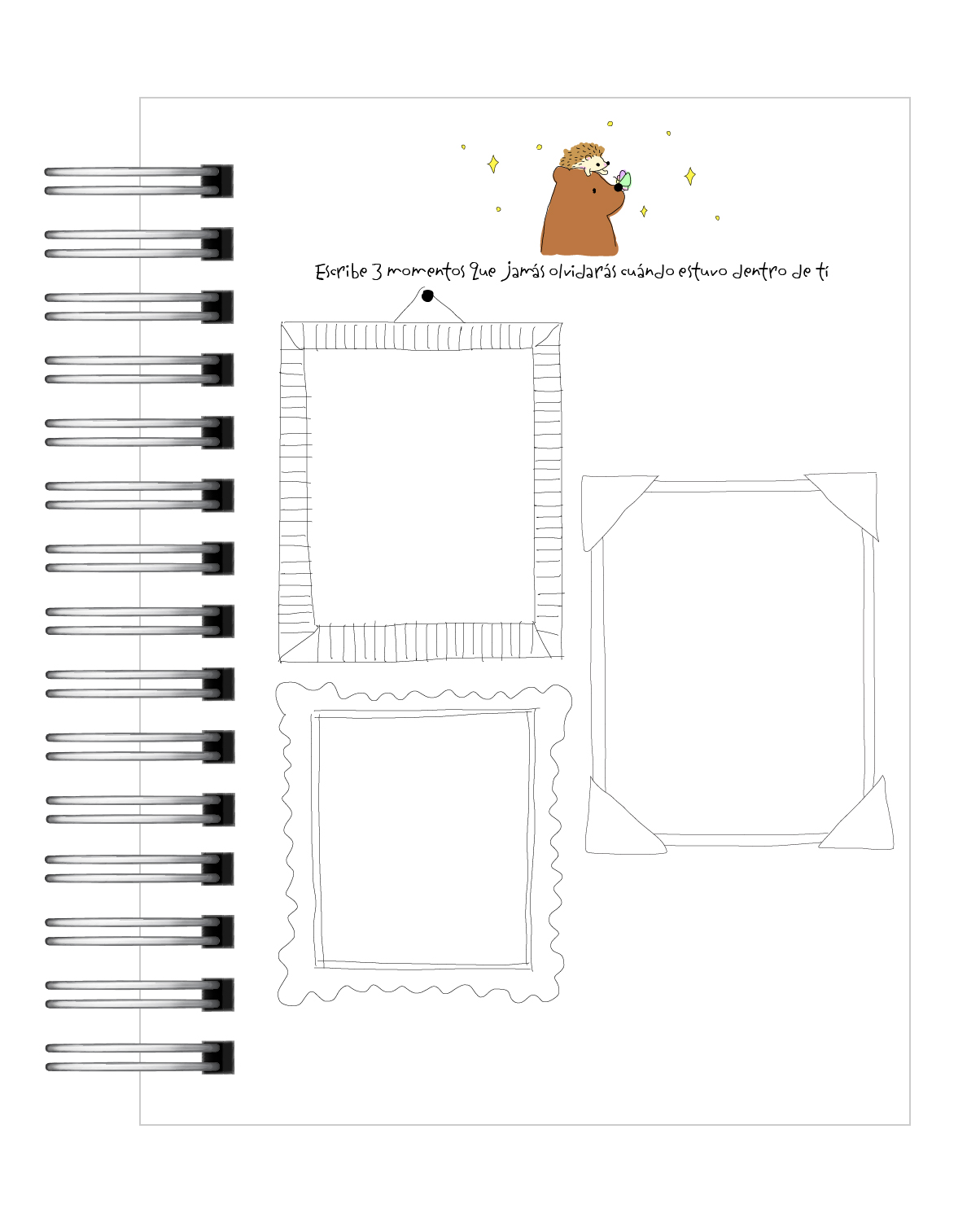 Libreta Cartas a mi bebé en el cielo 8
