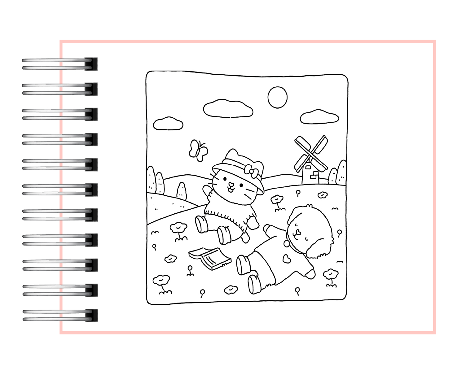 Libro para Colorear Fuzzy Hygge 5