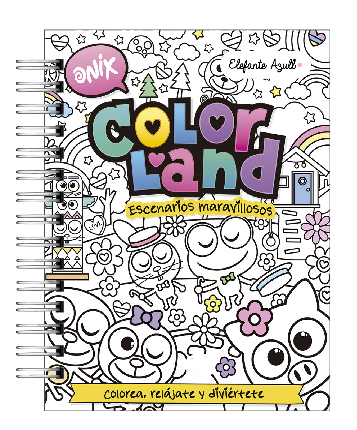 Libro para Colorear Colorland Escenarios Maravillosos 1