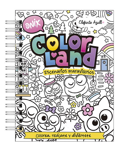 Libro para Colorear Colorland Escenarios Maravillosos