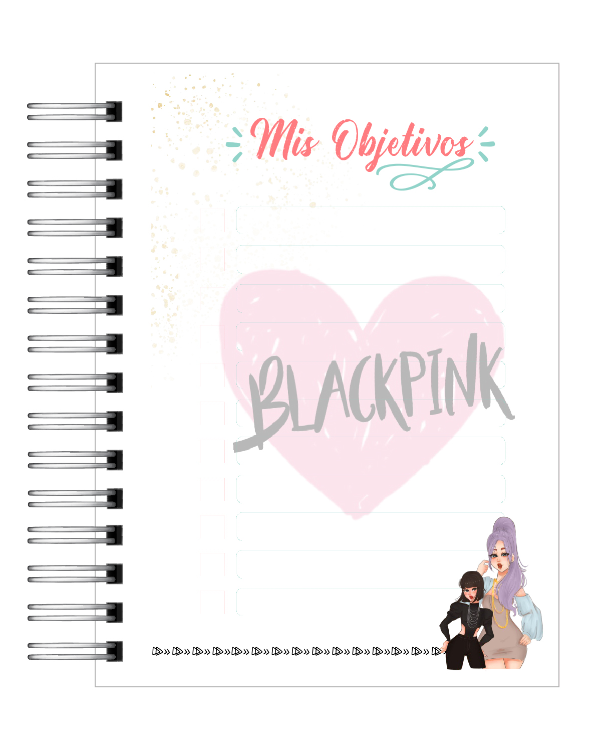 Agenda Black Pink 2026 4
