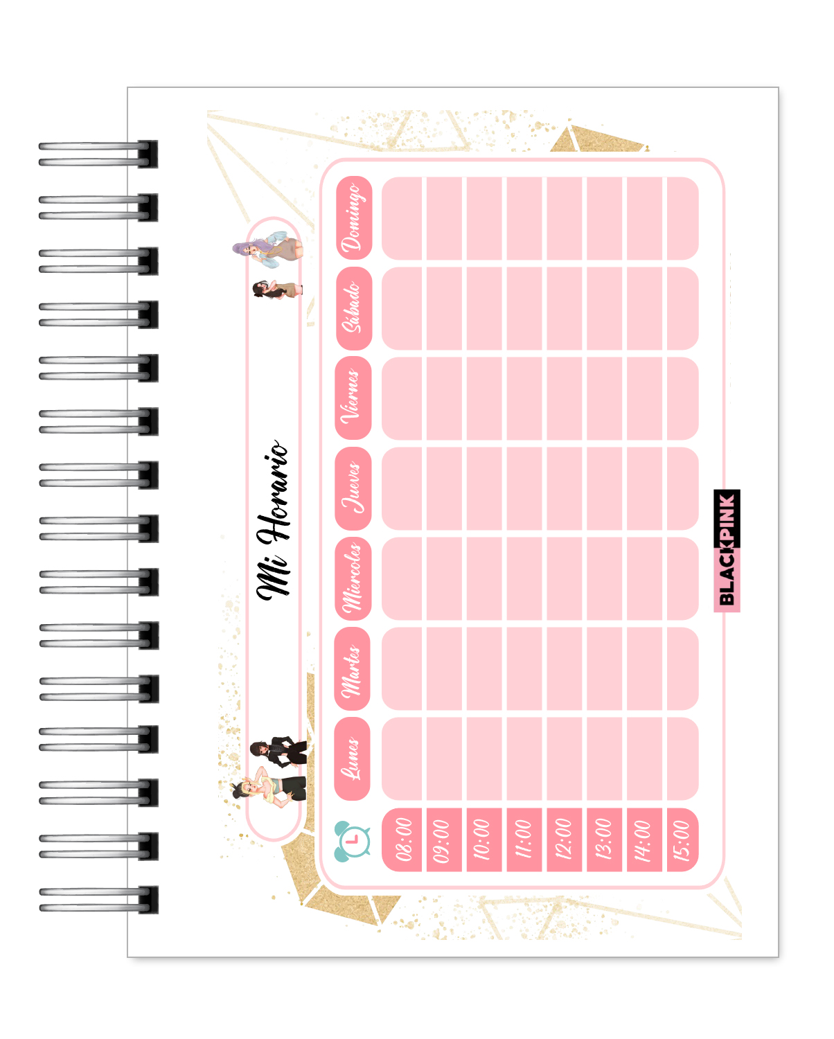 Agenda Black Pink 2026 5