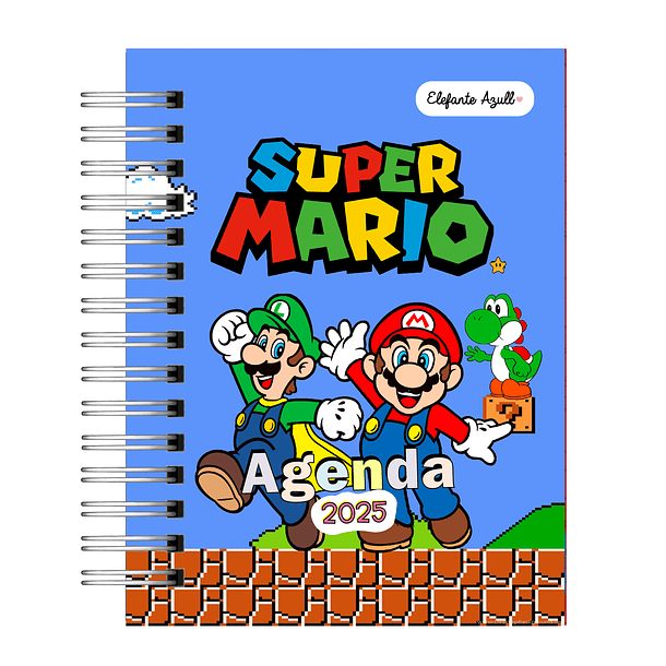 Agenda de Mario Broos  "Joshi - Luigi  " 2025