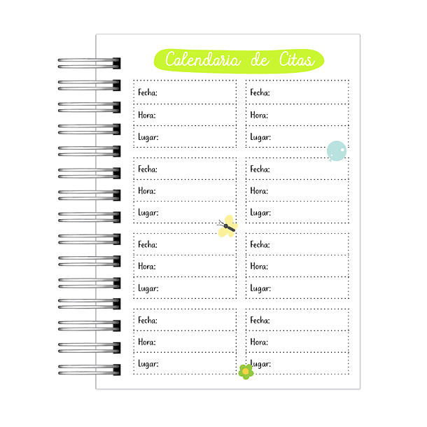 Agenda Diario de Embarazo 3