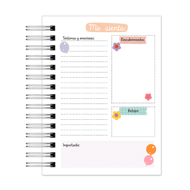 Agenda Diario de Embarazo 6