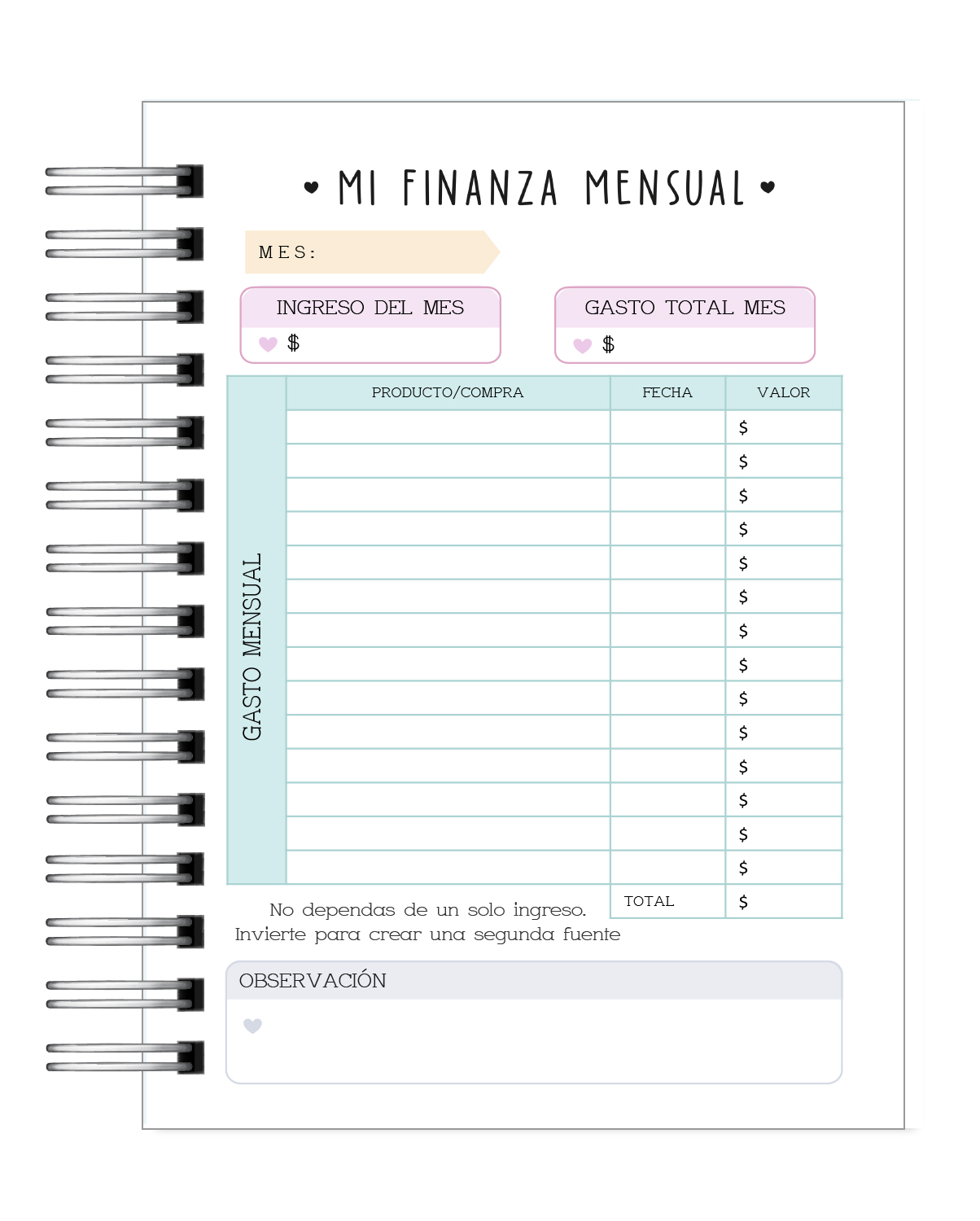 Agenda Abogada 2026 5