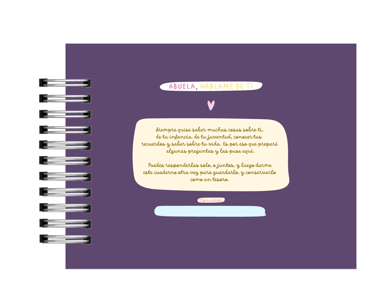 Álbum Abuela Háblame de ti 2