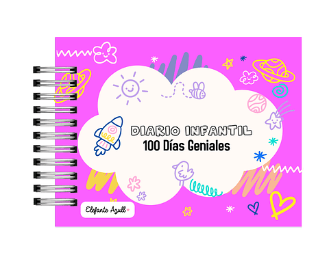 " Diario Infantil 100 Días Geniales " Niña