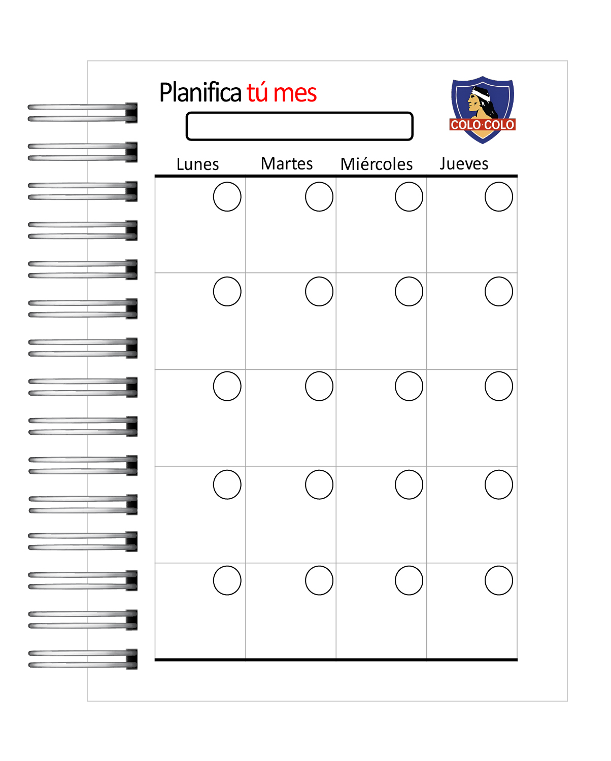 Agenda Colo Colo 2026 7
