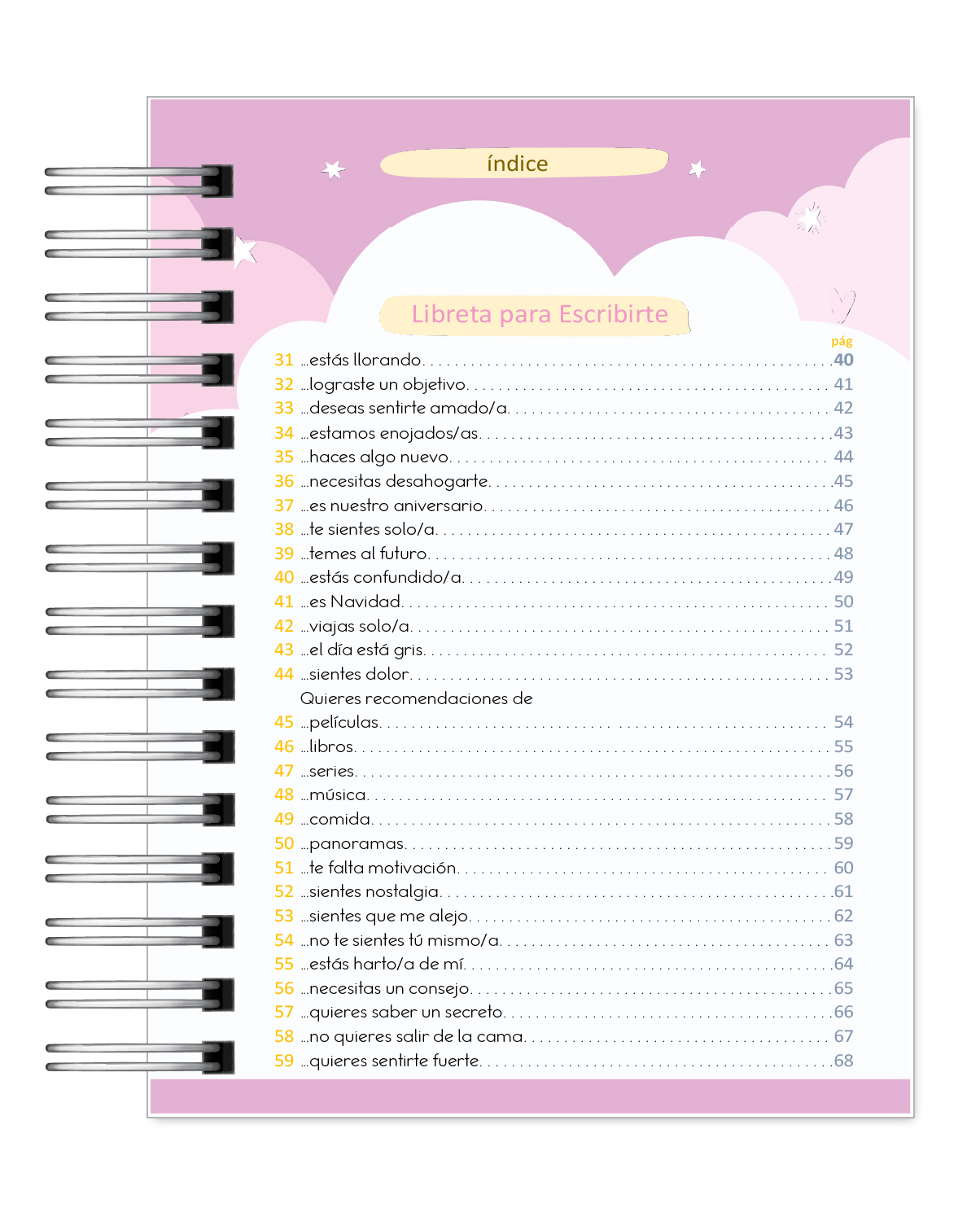 Libreta para Escribirte 4