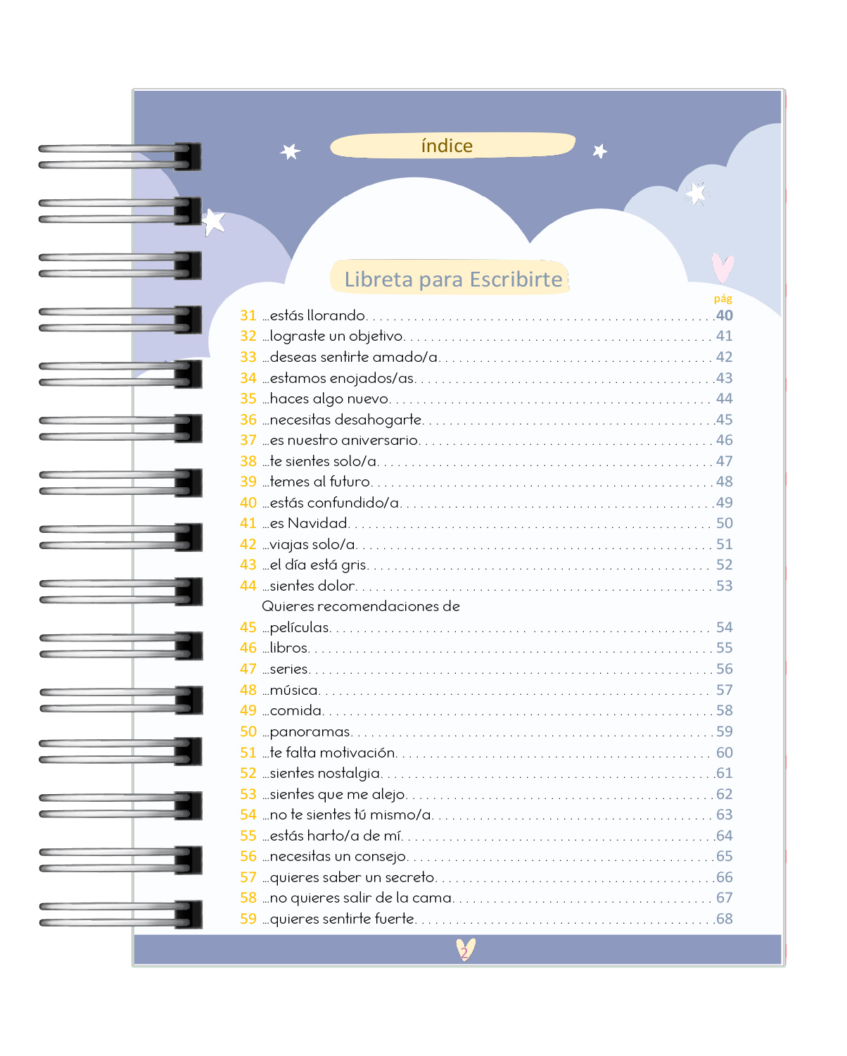 Libreta para Escribirte 12