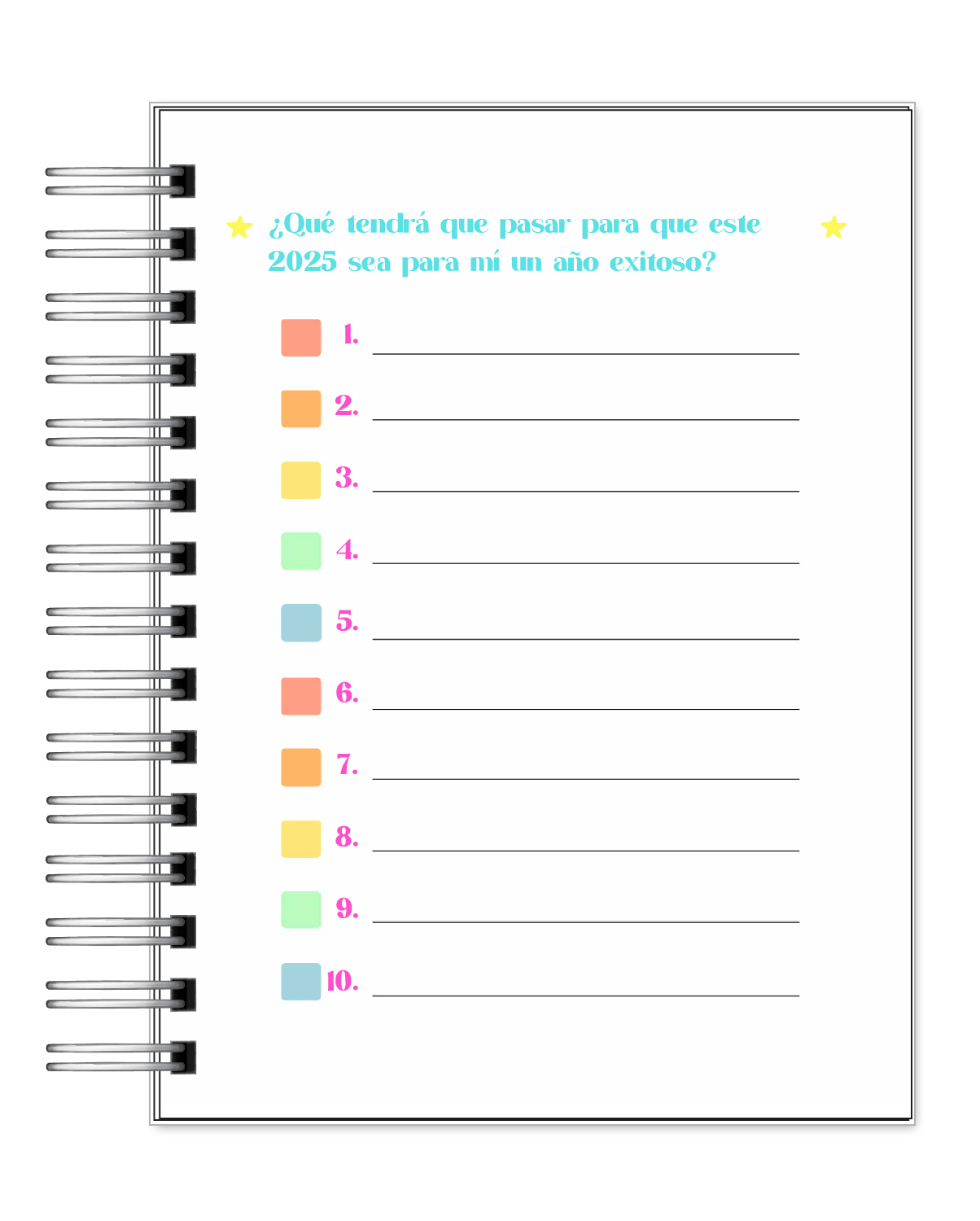 Planificador de Propósitos  5