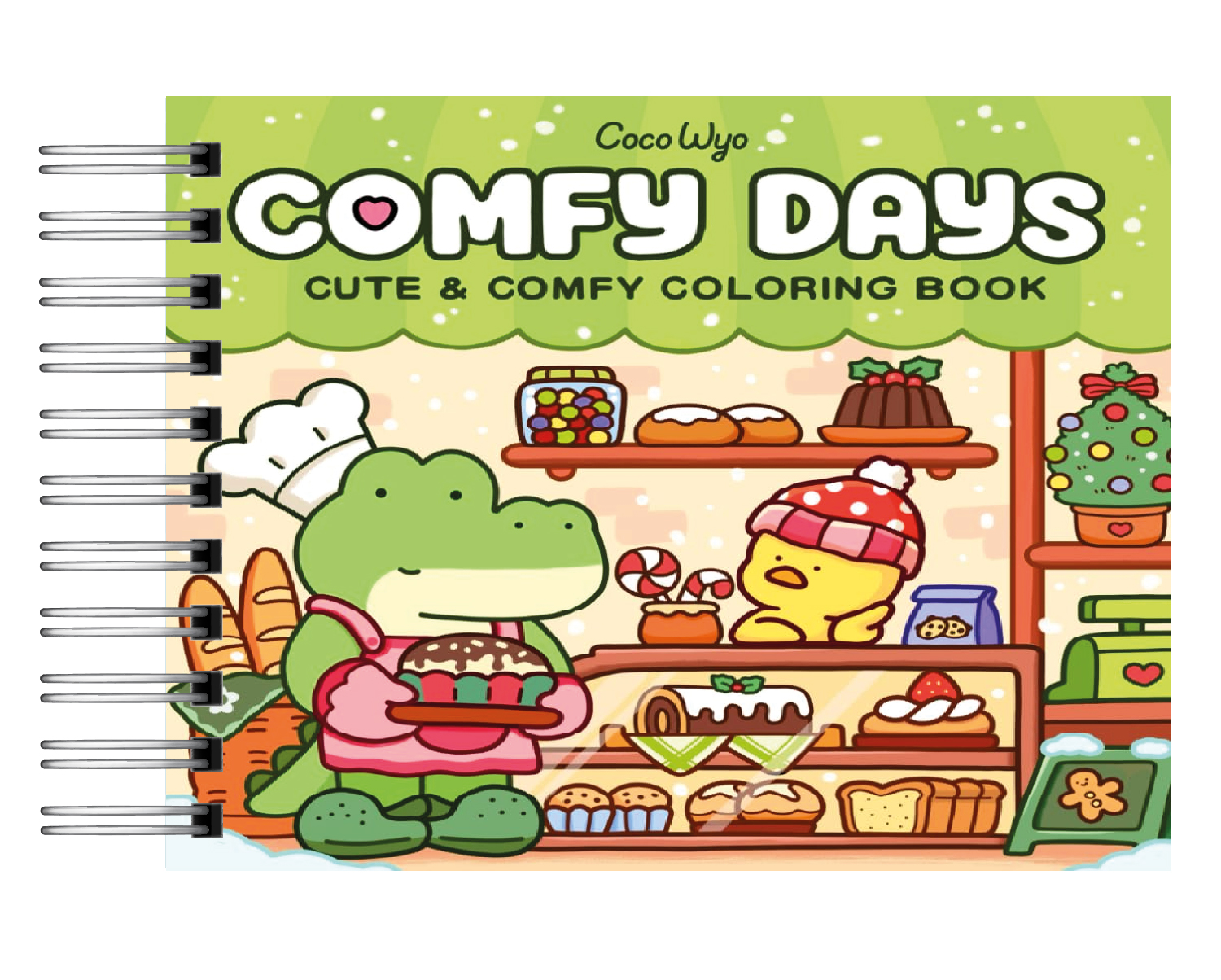 Libro para colorear Comfy Days 1
