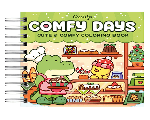 Libro para colorear Comfy Days