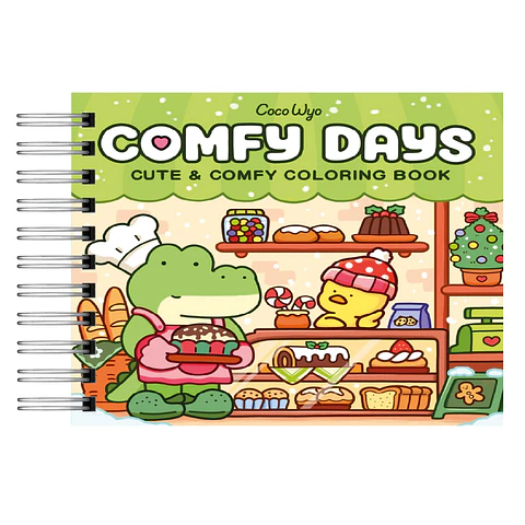 Libro para Colorear Comfy Days