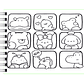 Libro para colorear Cozy Friends - Miniatura 3