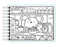 Libro para colorear Cozy Friends - Miniatura 4
