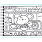 Libro para colorear Cozy Friends - Miniatura 4