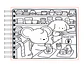 Libro para colorear Cozy Friends - Miniatura 5