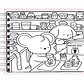 Libro para colorear Cozy Friends - Miniatura 5