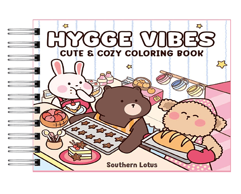 Libro para colorear Hygges Vibes