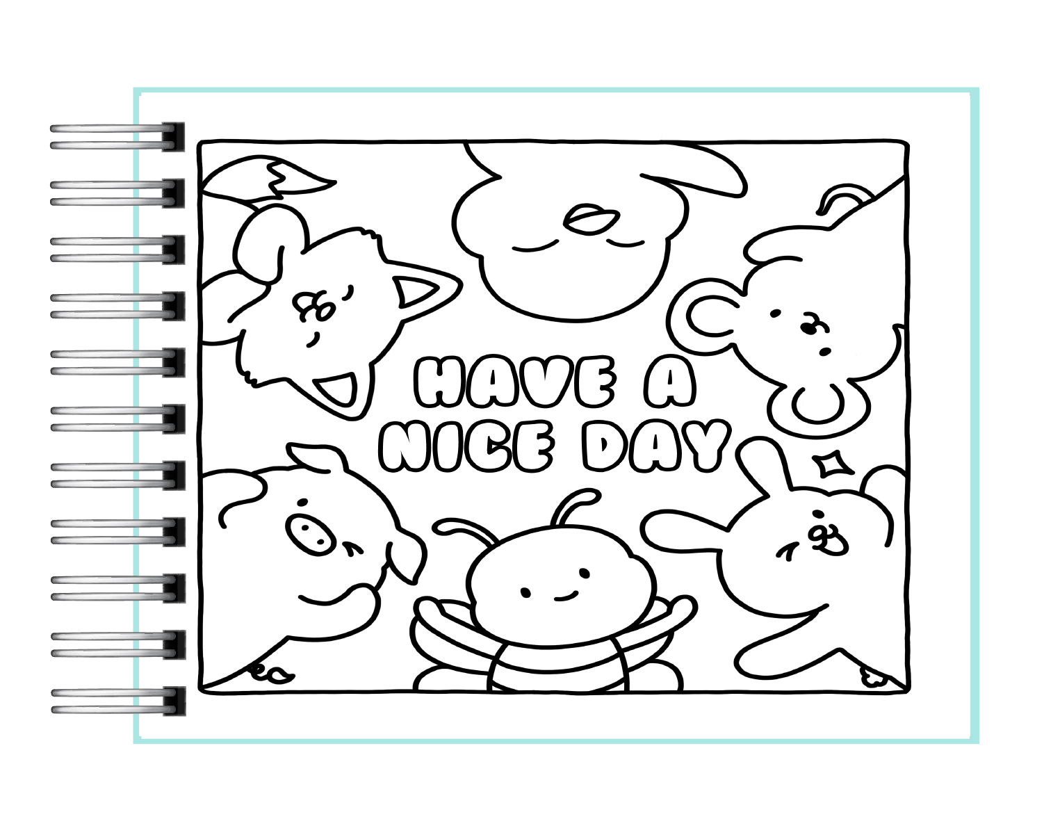 Libro para colorear Hygges Vibes 4