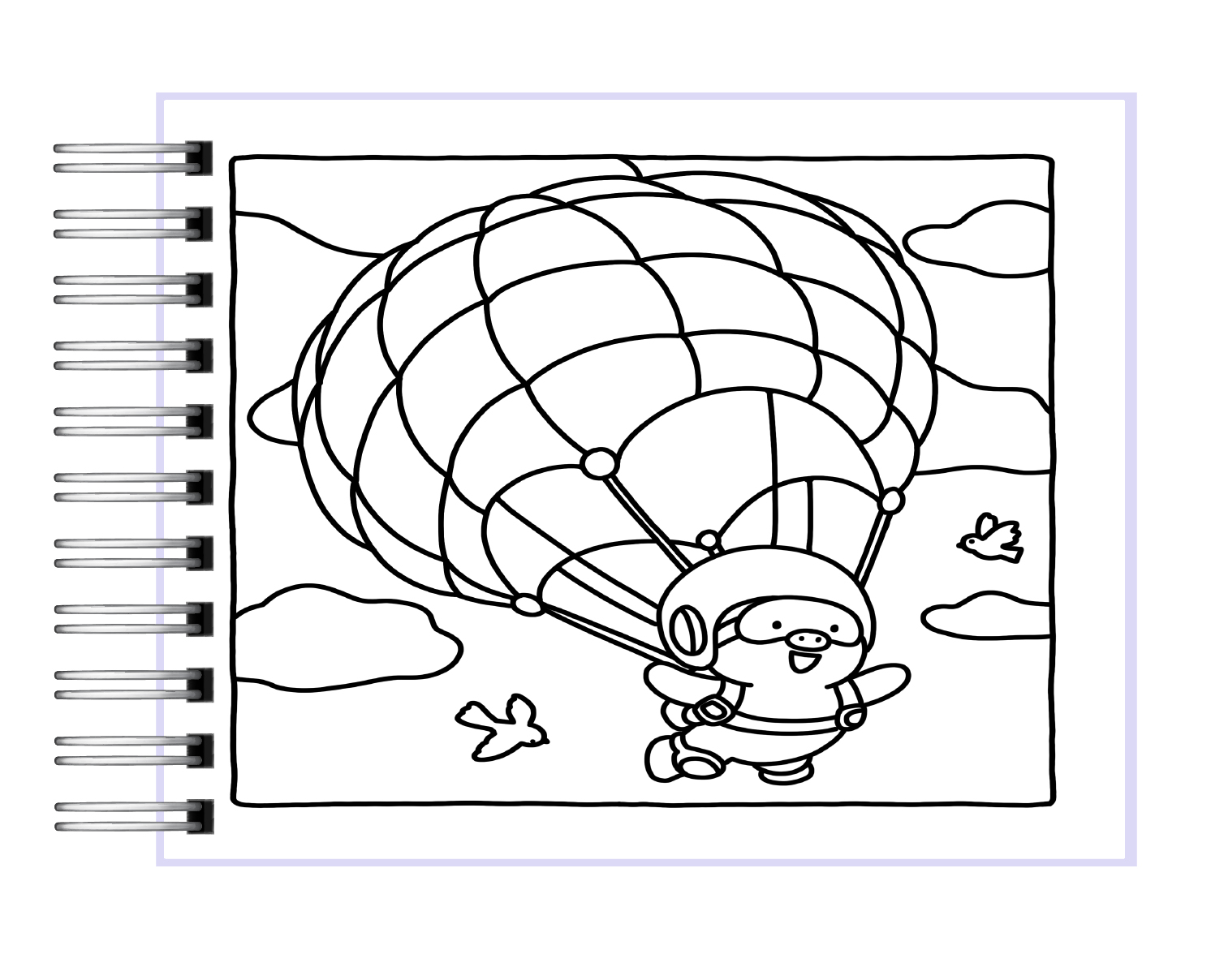 Libro para colorear Hygges Vibes 6