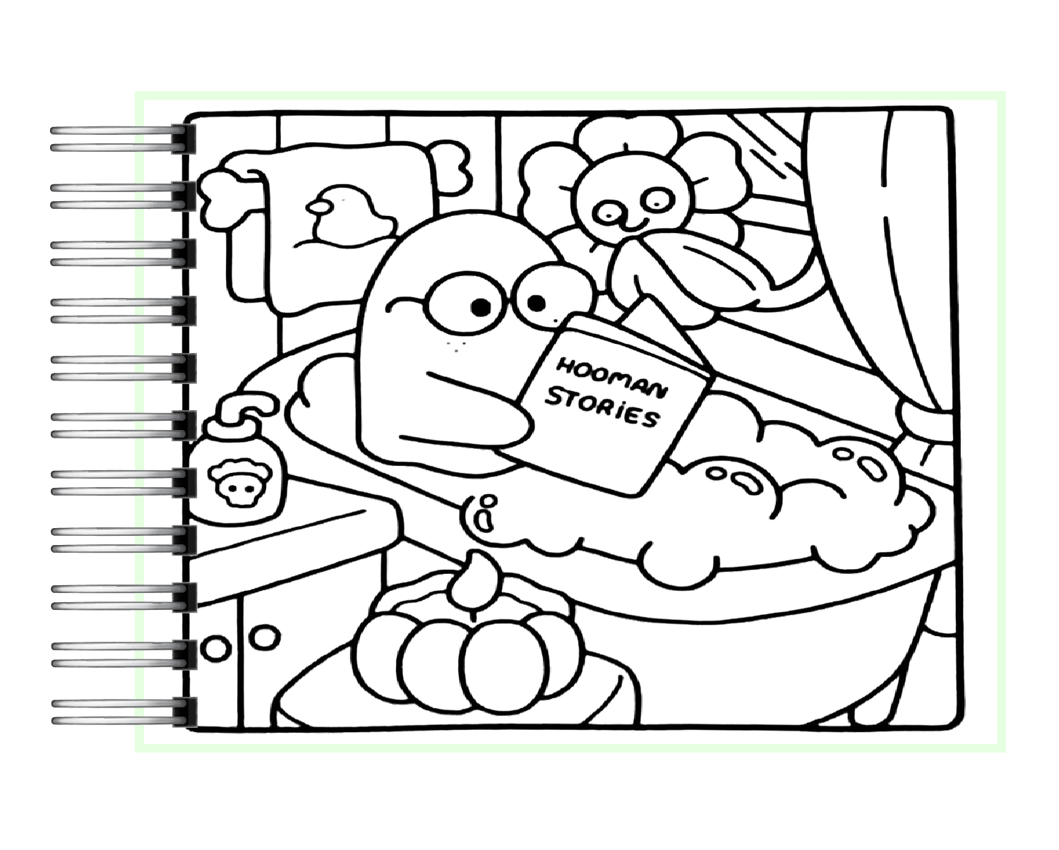 Libro para colorear Little Spooky 3