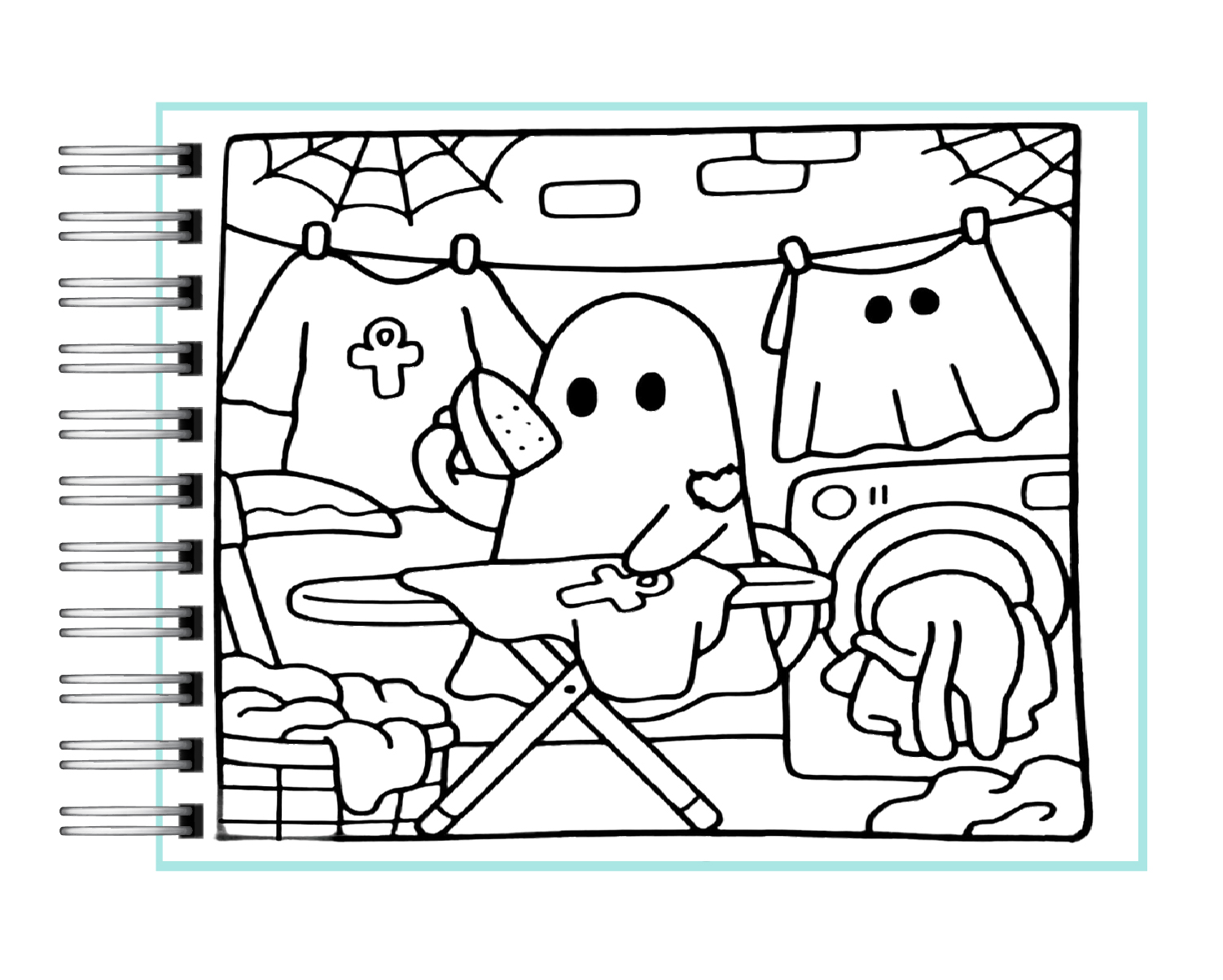 Libro para colorear Little Spooky 4