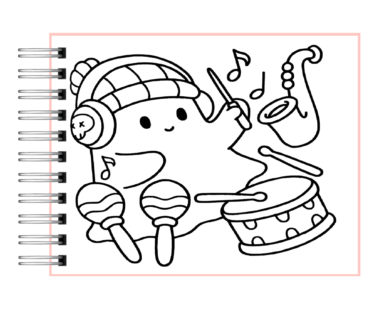 Libro para colorear Little Spooky 5