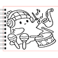 Libro para colorear Little Spooky - Miniatura 5