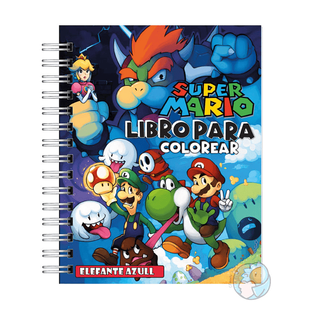 Libro para colorear Super Mario 1