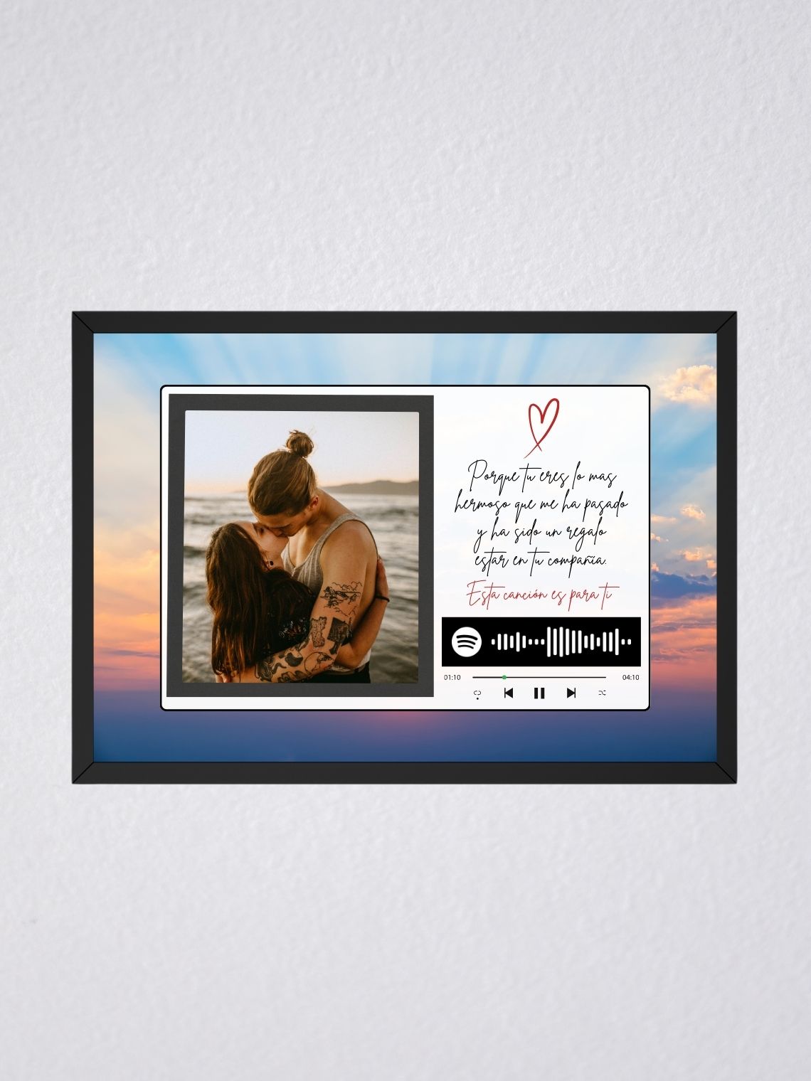 Cuadro Spotify Personalizado 2