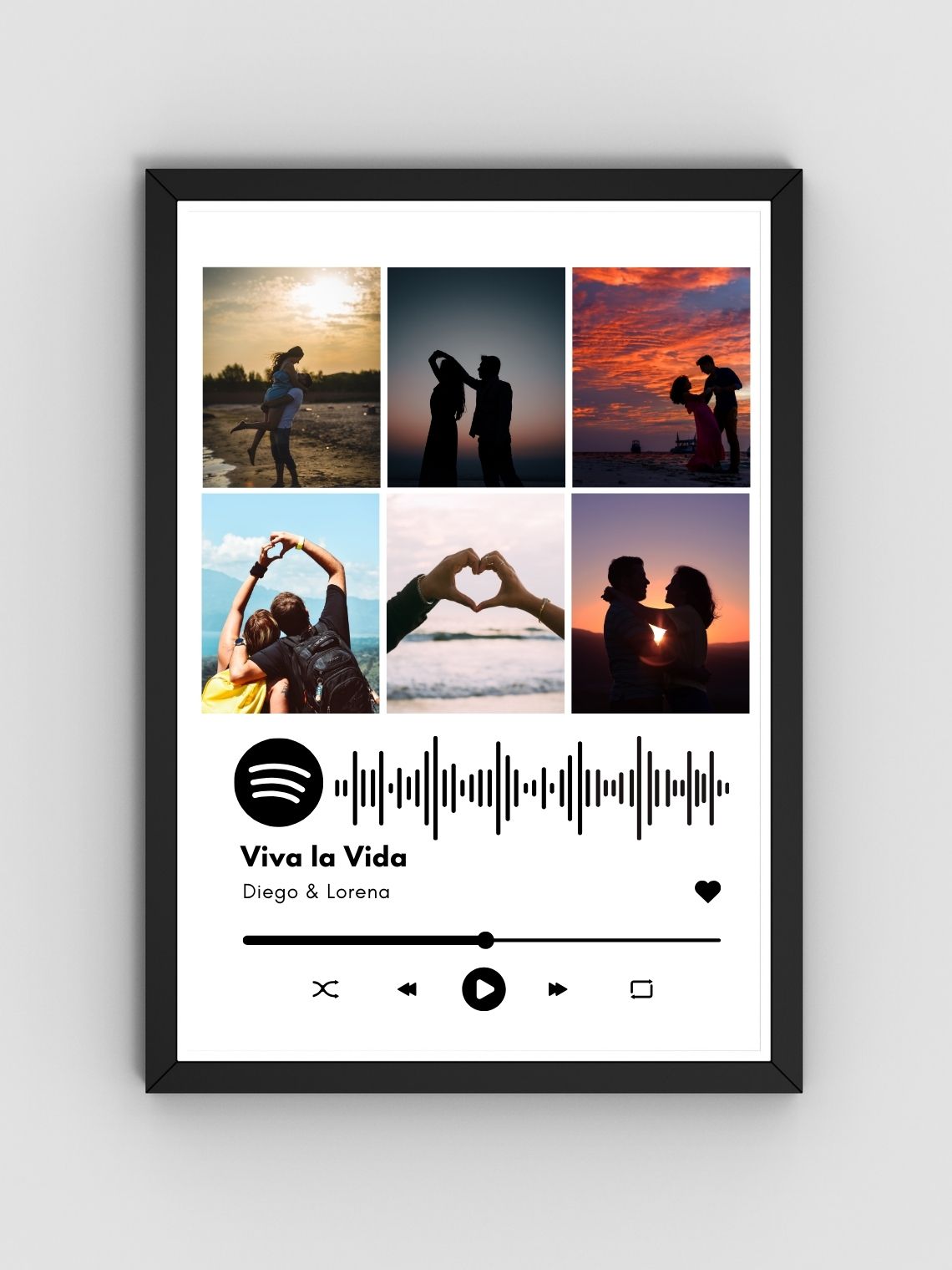 Cuadro Spotify Personalizado 3