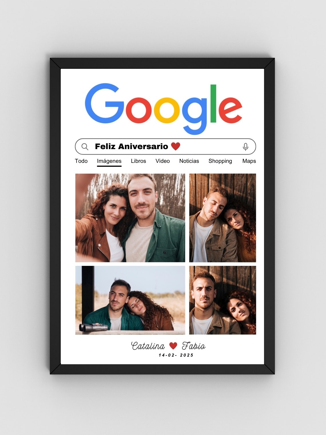 Cuadro Google Personalizado 2