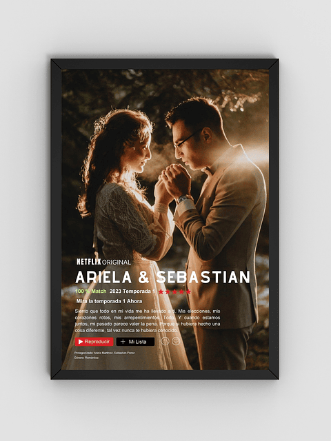 Cuadro Netflixxx Personalizado