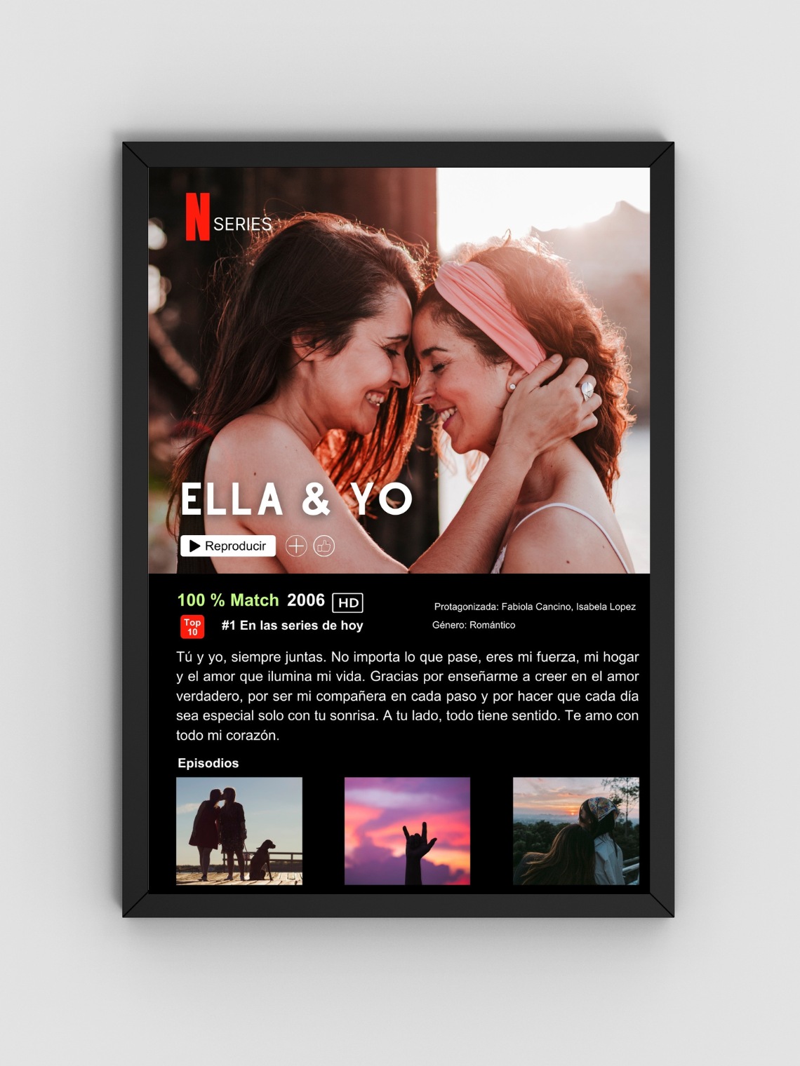 Cuadro Netflixxx Personalizado 2
