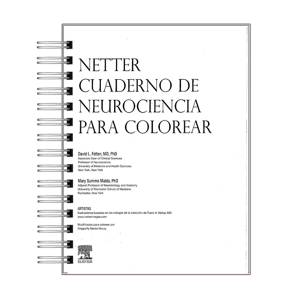 Libro para Colorear: Neurociencia Netter