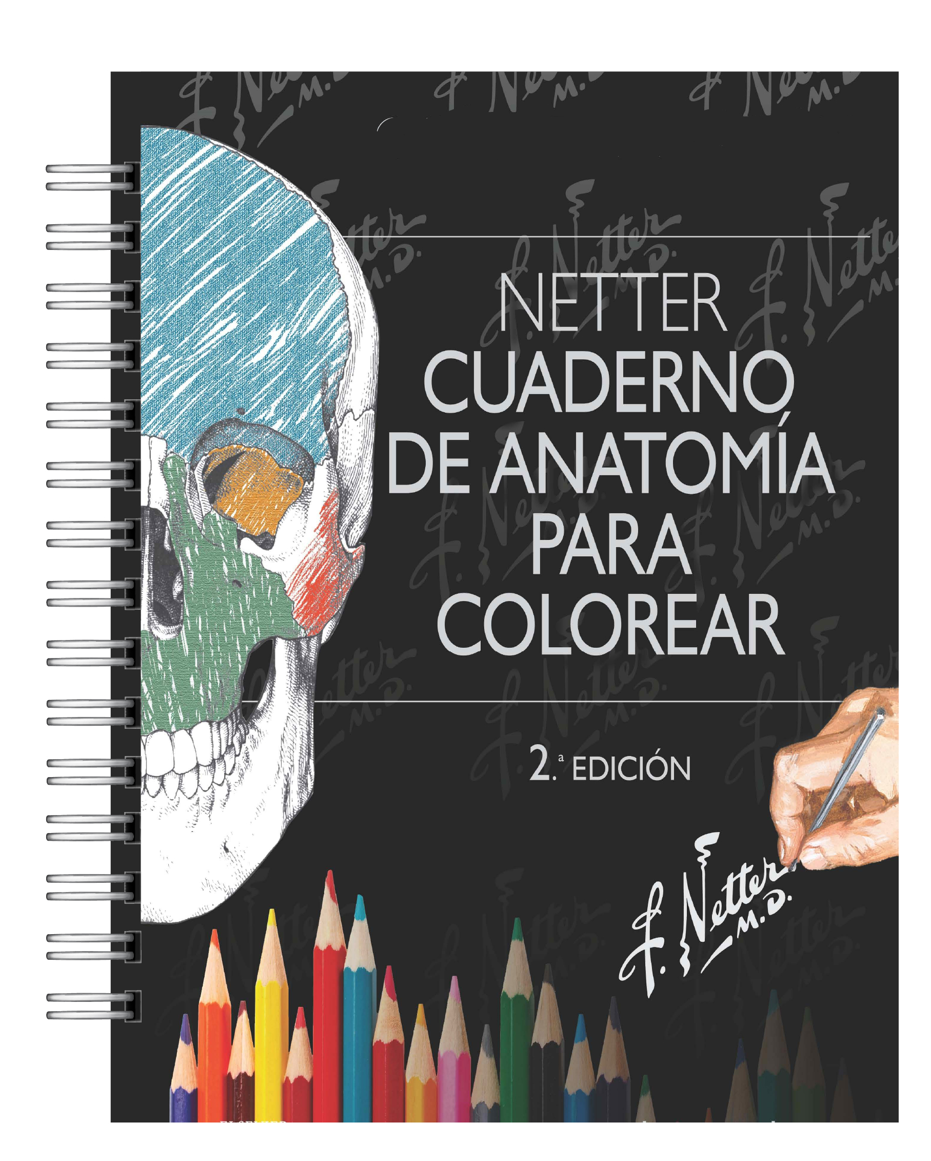 Libro para Colorear: Anatomía Netter 1