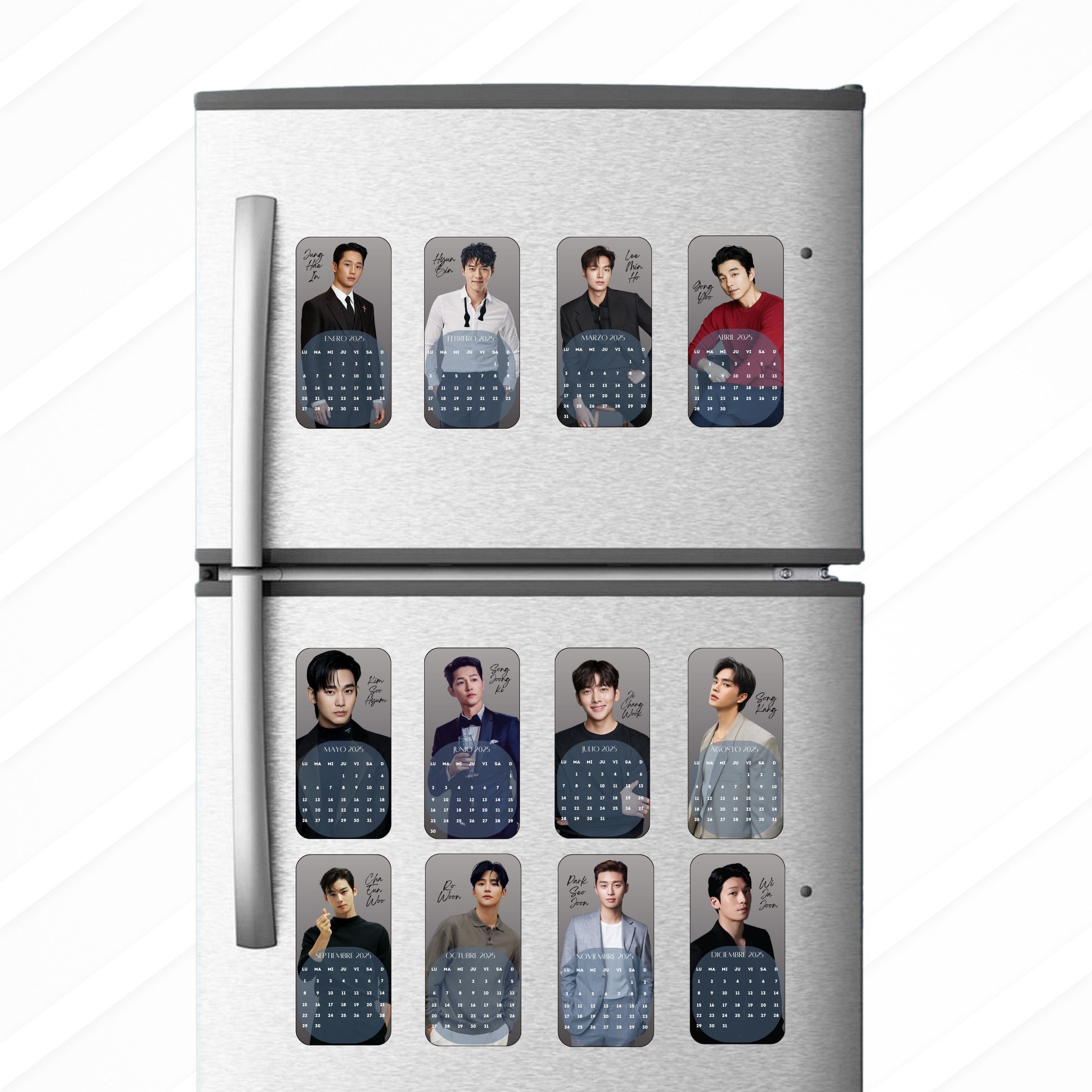 Calendario Imantado 2026: Un Año con los Actores Coreanos del Momento 1